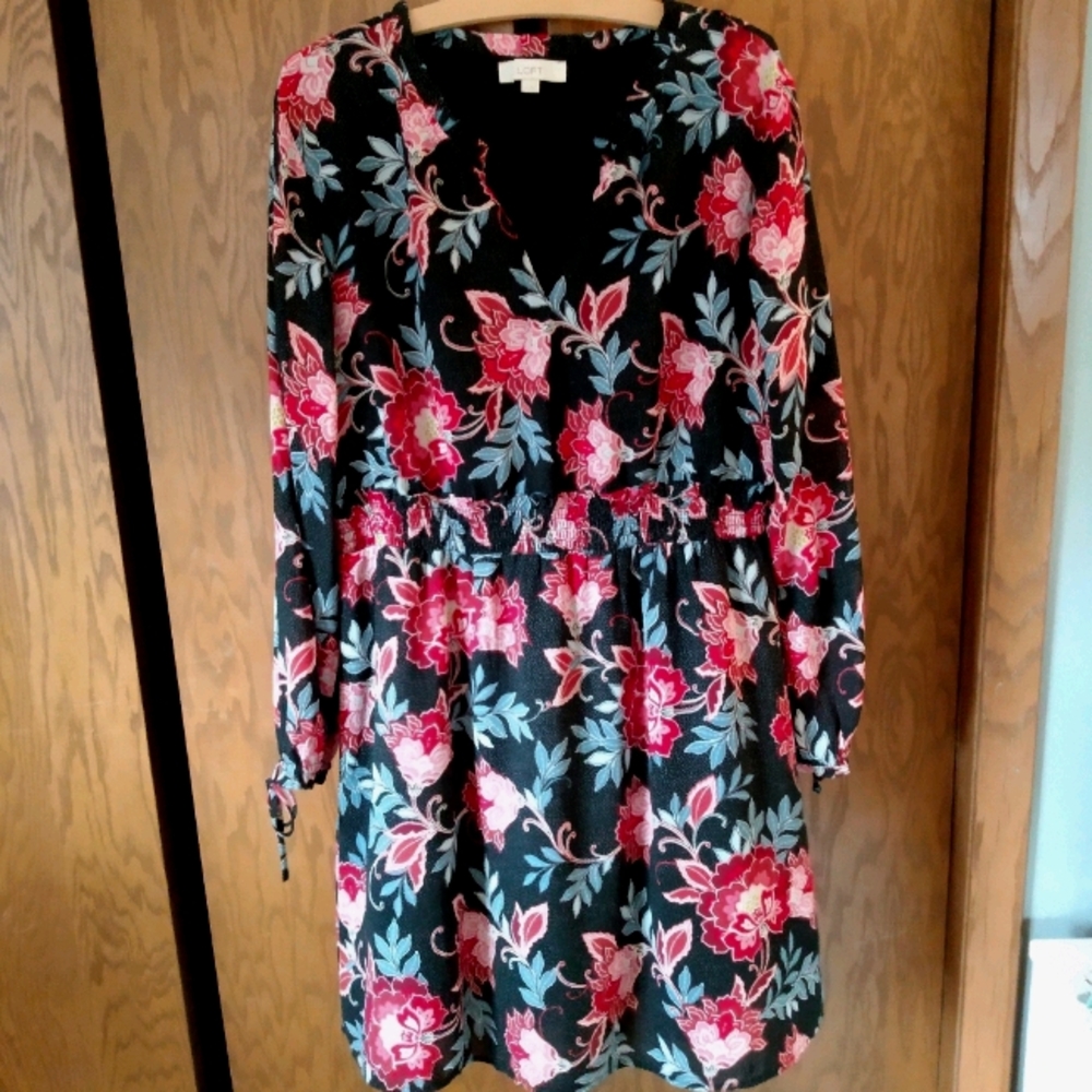 Loft floral dress